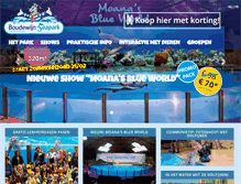 Tablet Screenshot of boudewijnseapark.be
